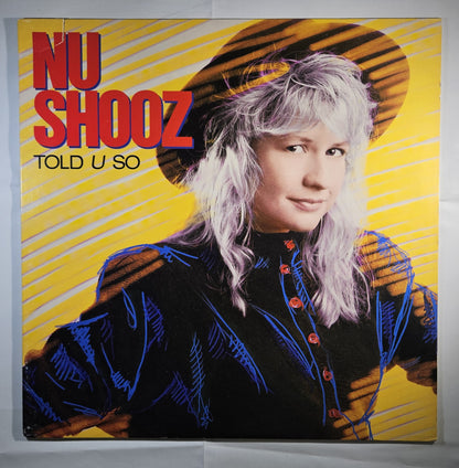 Nu Shooz - Told U So [1988 Allied Pressing] [Used Vinyl Record LP]