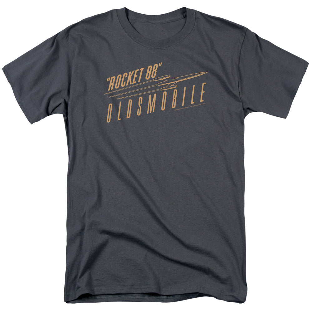 Oldsmobile Retro 88 Mens T Shirt Charcoal Officially Licensed