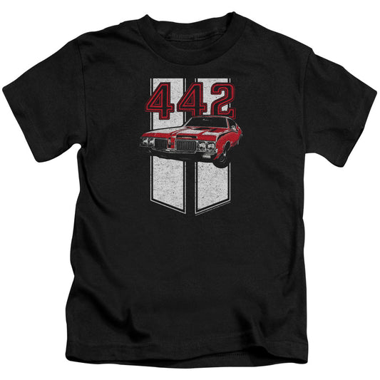 Oldsmobile 442 Juvenile Kids Youth T Shirt Black