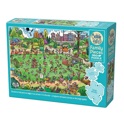 Offside Antics 350 Piece Family Jigsaw Puzzle Cobble Hill