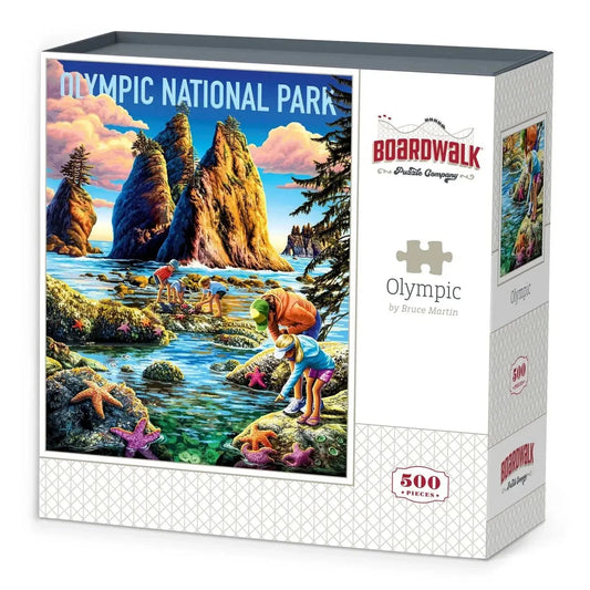 Olympic National Park 500 Piece Jigsaw Puzzle Boardwalk