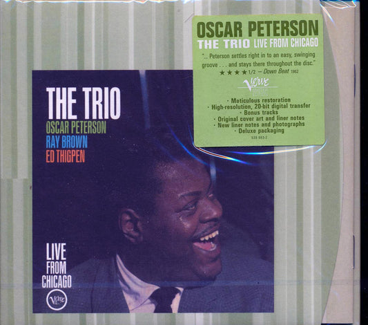 Oscar Peterson - The Trio: Live From Chicago [1997 Reissue Remastered] [New CD]