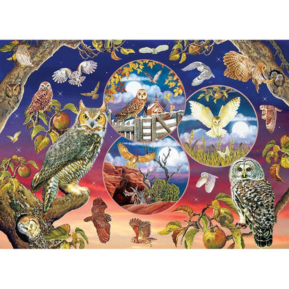 Owl Magic 1000 Piece Jigsaw Puzzle Cobble Hill