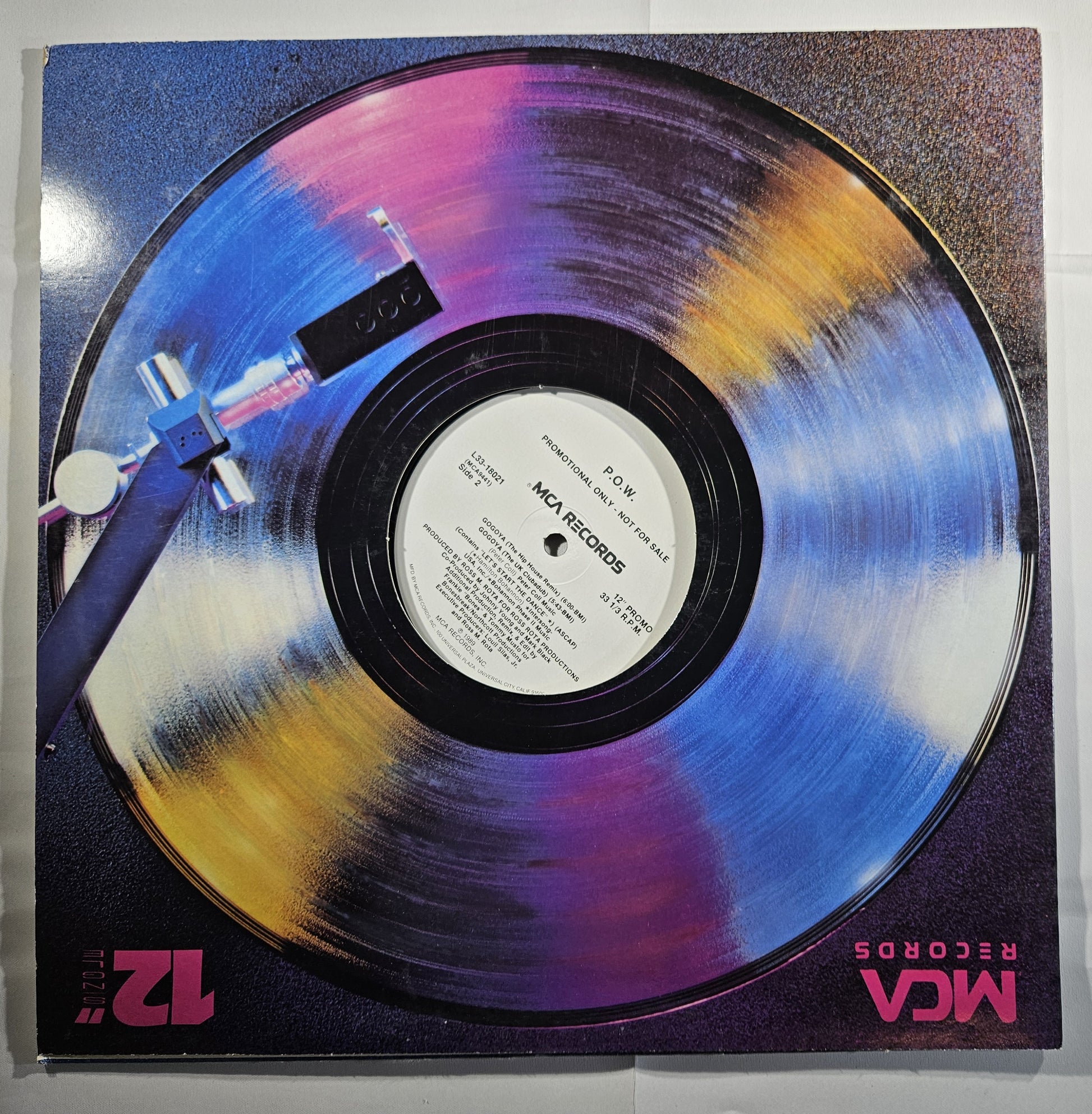 P.O.W. - Gogoya [1989 Promo] [Used Vinyl Record 12" Single]