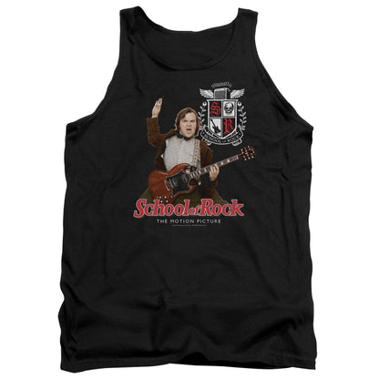 School Of Rock The Teacher Is In Mens Tank Top Shirt Black Officially Licensed