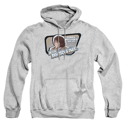 Ferris Bueller Grace Mens Hoodie Athletic Heather Officially Licensed