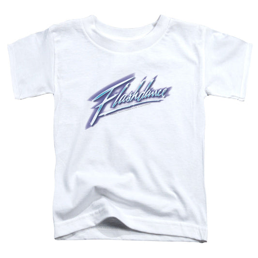 Flashdance Logo Toddler Kids Youth T Shirt White Officially Licensed