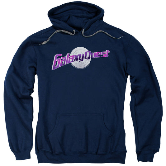 Galaxy Quest Logo Mens Hoodie Navy Blue Officially Licensed
