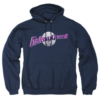 Galaxy Quest Logo Mens Hoodie Navy Officially Licensed