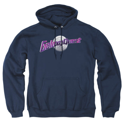 Galaxy Quest Logo Mens Hoodie Navy Officially Licensed