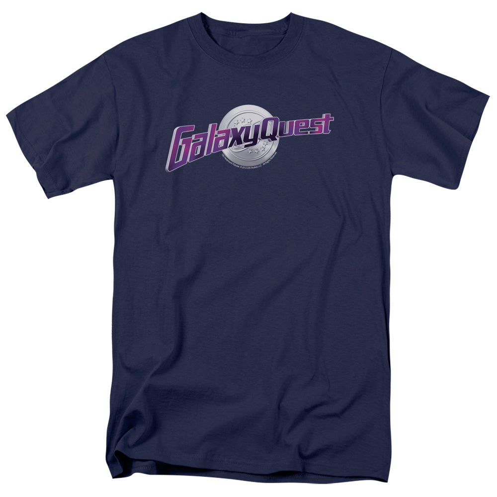 Galaxy Quest Logo Mens T Shirt Navy Blue Officially Licensed