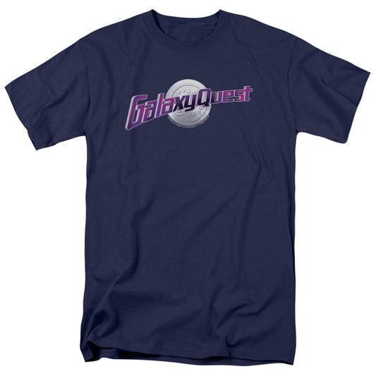 Galaxy Quest Logo Mens T Shirt Navy Blue Officially Licensed
