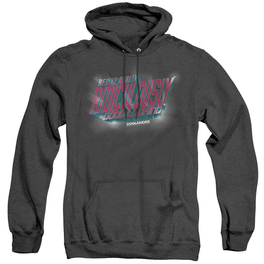 Zoolander Ridiculously Good Looking Heather Mens Hoodie Black Officially Licensed