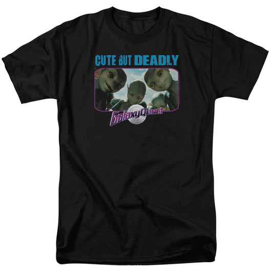 Galaxy Quest Cute But Deadly Mens T Shirt Black Officially Licensed