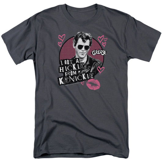 Grease Kenickie Mens T Shirt Charcoal Officially Licensed