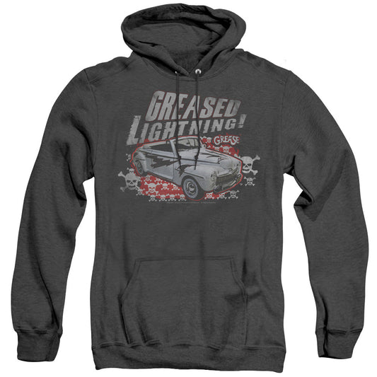 Grease Greased Lightening Mens Heather Hoodie Black Officially Licensed