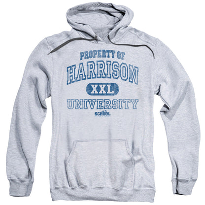 Old School Property Of Harrison Mens Hoodie Athletic Heather Officially Licensed