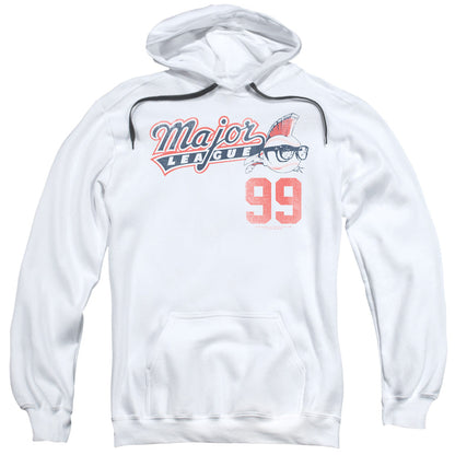 Major League 99 Mens Hoodie White Officially Licensed
