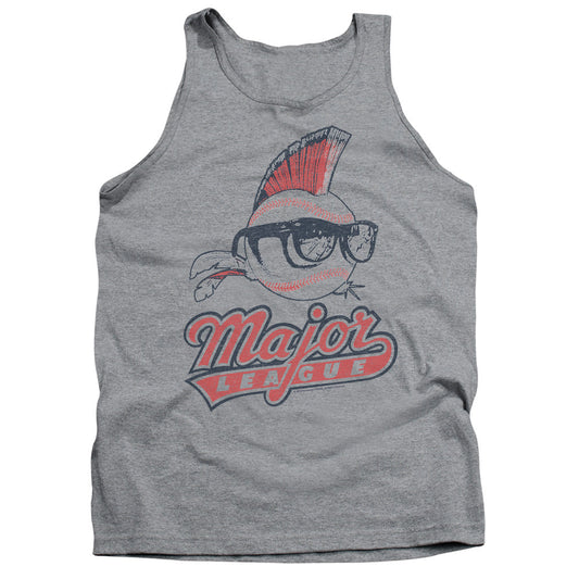 Major League Vintage Logo Mens Tank Top Shirt Athletic Heather Officially Licensed