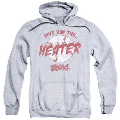 Major League The Heater Mens Hoodie Athletic Heather Officially Licensed