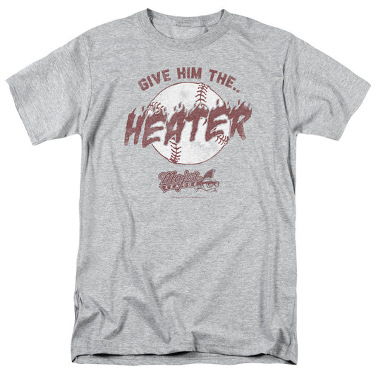 Major League The Heater Mens T Shirt Athletic Heather Officially Licensed