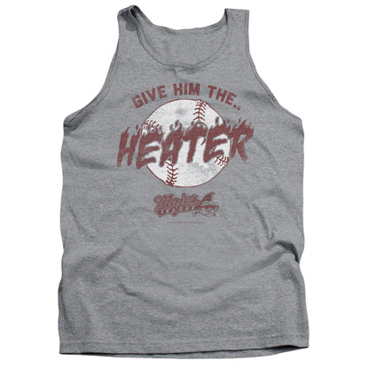 Major League The Heater Mens Tank Top Shirt Athletic Heather Officially Licensed