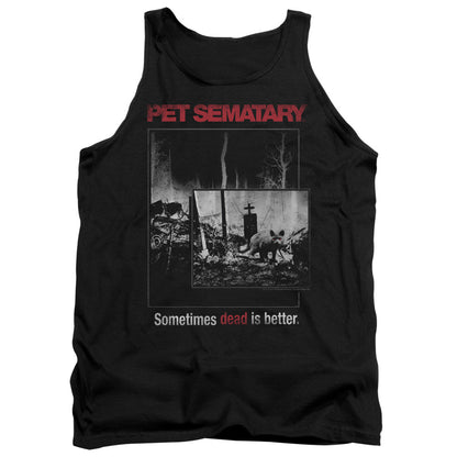 Pet Sematary Cat Poster Mens Tank Top Shirt Black Officially Licensed