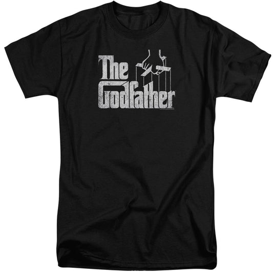 Godfather Logo Mens Tall T Shirt Black Officially Licensed
