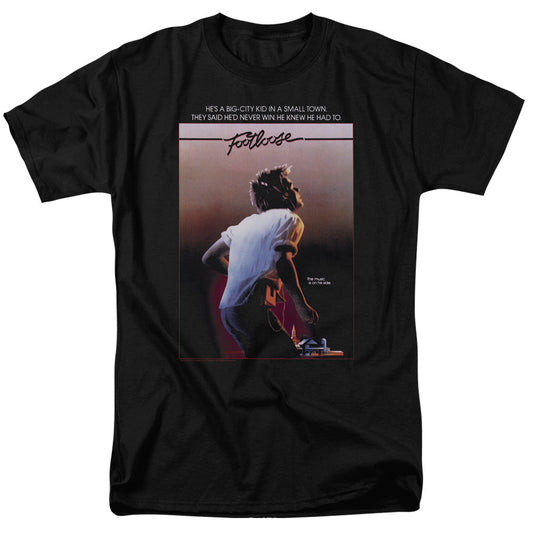Footloose Poster Mens T Shirt Black Officially Licensed