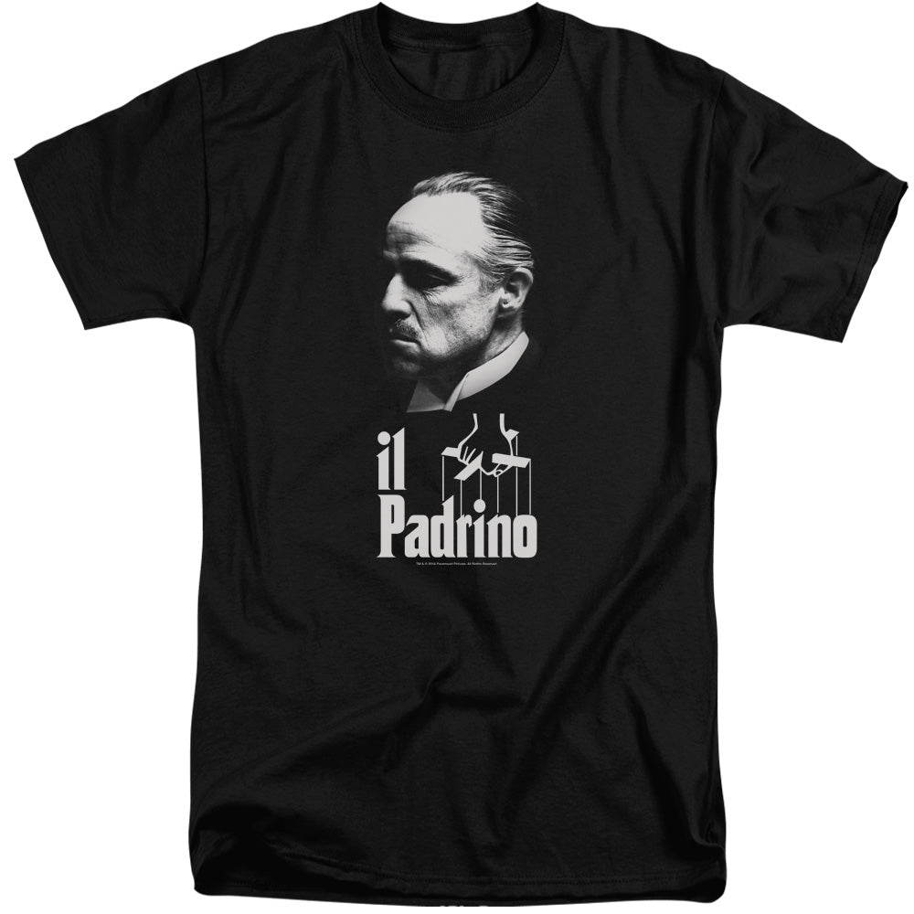 Godfather Il Padrino Mens Tall T Shirt Black Officially Licensed