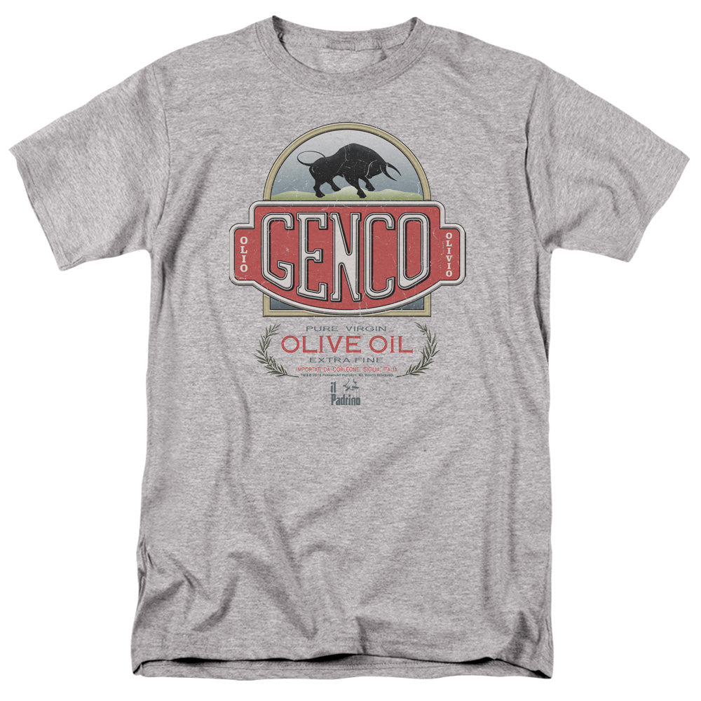 Godfather Genco Olive Oil Mens T Shirt Athletic Heather Officially Licensed