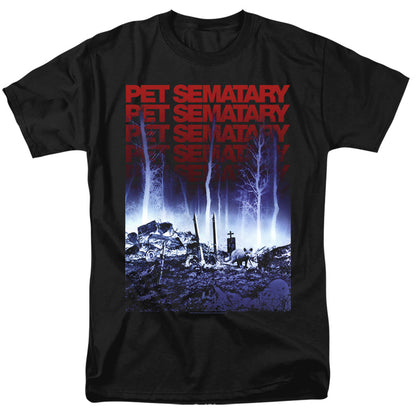 Pet Sematary Sematary Mens T Shirt Black Officially Licensed