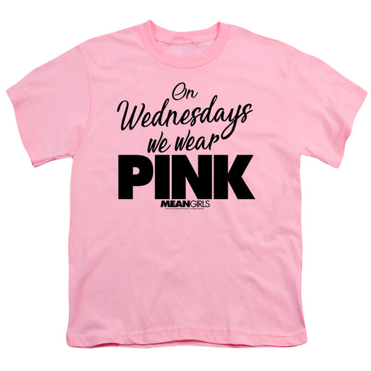 Mean Girls Pink Kids Youth T Shirt Pink Officially Licensed