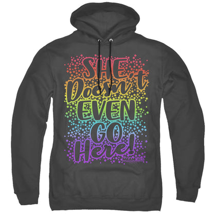 Mean Girls Doesnt Go Here Mens Hoodie Black Officially Licensed