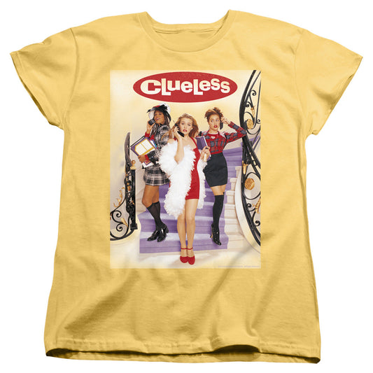 Clueless Clueless Poster Womens T Shirt Banana Officially Licensed