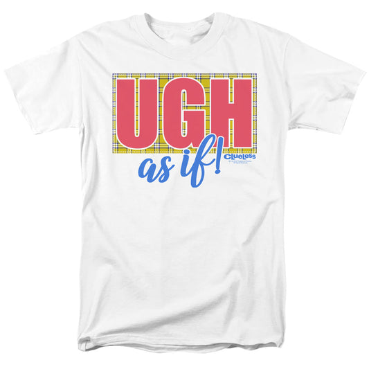 Clueless Ugh As If Mens T Shirt White Officially Licensed