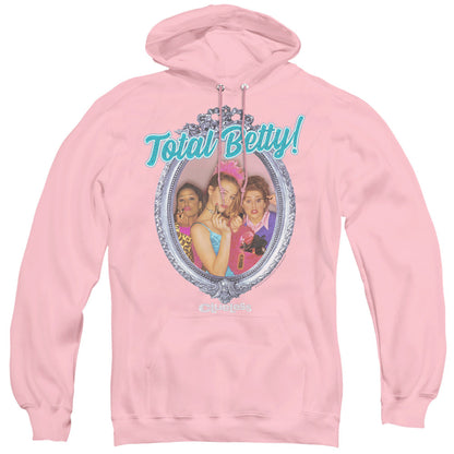 Clueless Total Betty Mens Hoodie Pink Officially Licensed