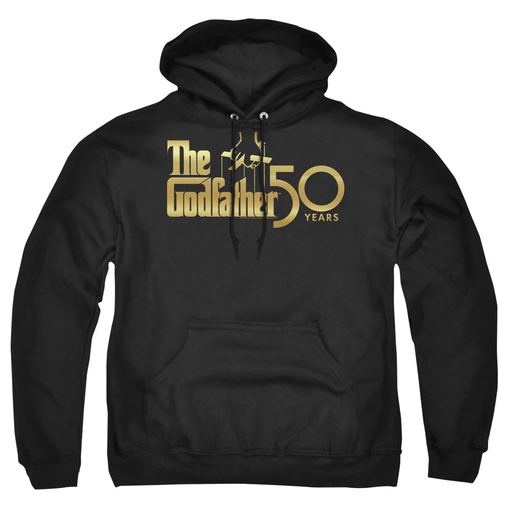 Godfather Godfather 50Th Logo Mens Hoodie Black Officially Licensed