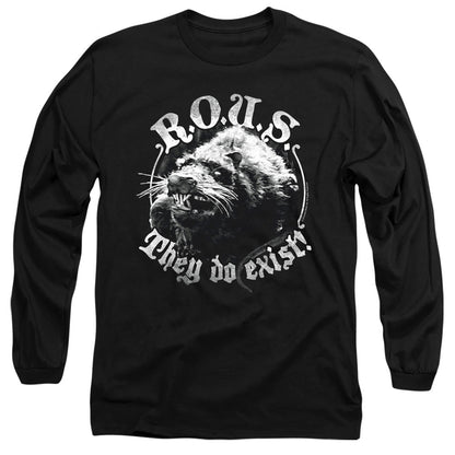 Princess Bride They Do Exist Mens Long Sleeve Shirt Black Officially Licensed