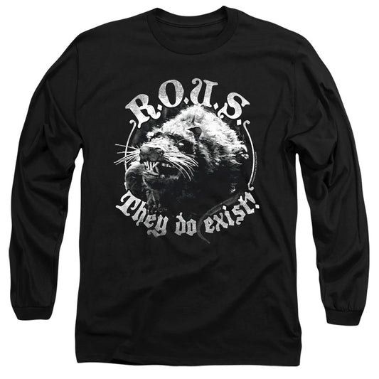 Princess Bride They Do Exist Mens Long Sleeve Shirt Black Officially Licensed