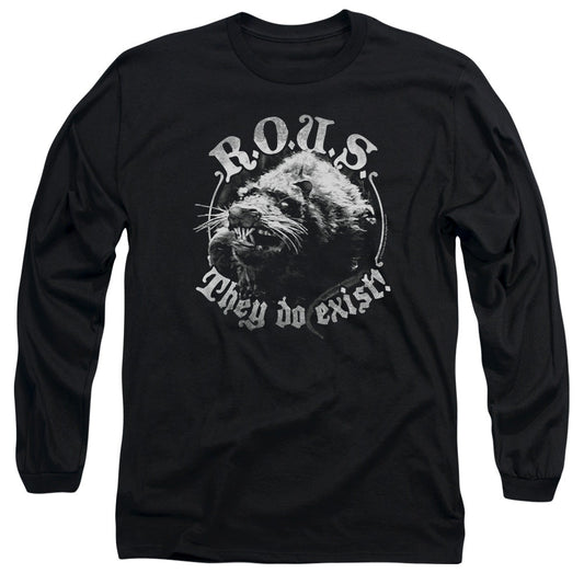The Princess Bride They Do Exist Mens Long Sleeve Shirt Black Officially Licensed