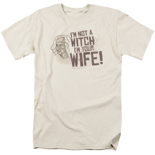 Princess Bride Not A Witch Mens T Shirt Cream Officially Licensed