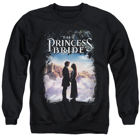 Princess Bride Storybook Love Mens Crewneck Sweatshirt Black Officially Licensed