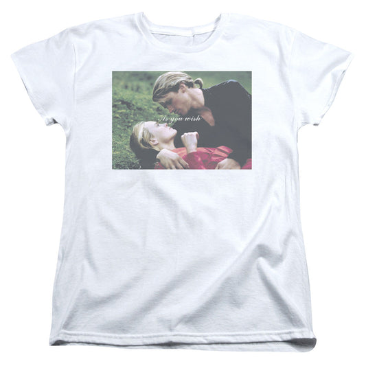 The Princess Bride As You Wish Womens T Shirt White Officially Licensed
