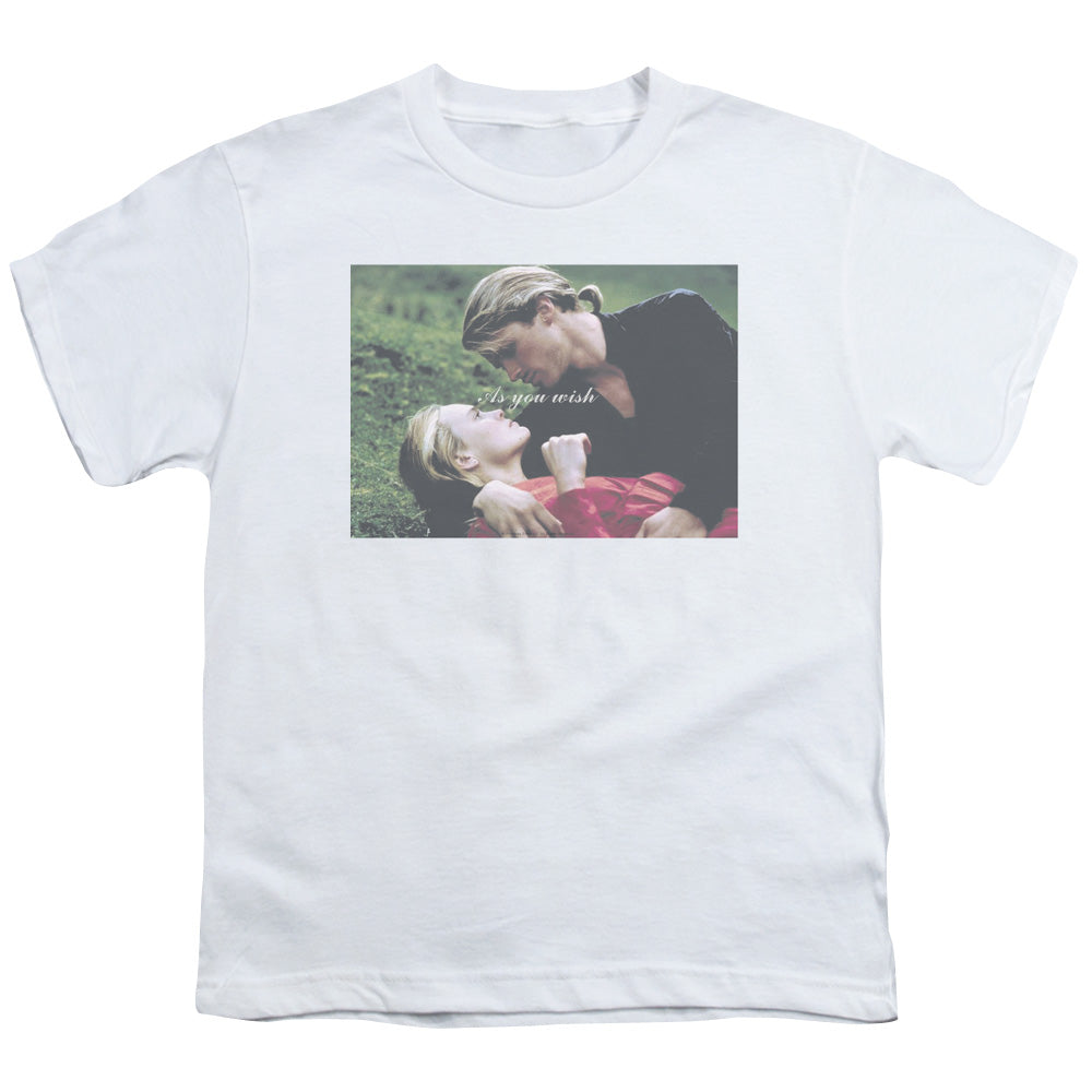 The Princess Bride As You Wish Kids Youth T Shirt White Officially Licensed