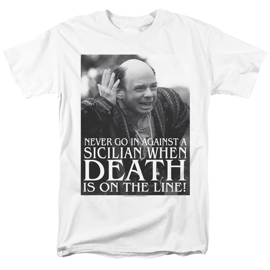 Princess Bride Sicilian Mens T Shirt White Officially Licensed