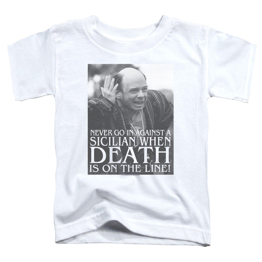 The Princess Bride Sicilian Toddler Kids Youth T Shirt White Officially Licensed