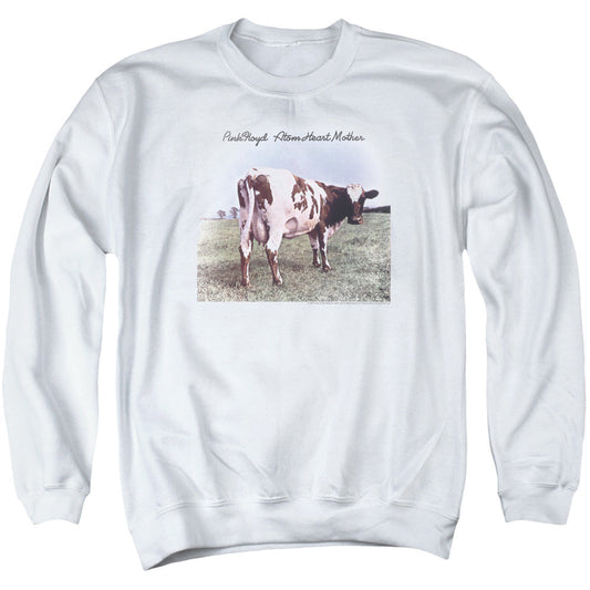 Pink Floyd Atom Heart Mother Mens Crewneck Sweatshirt White