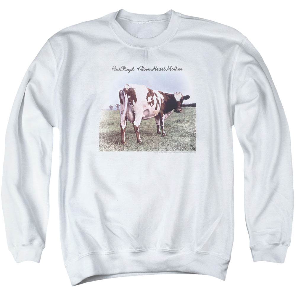 Pink Floyd Atom Heart Mother Mens Crewneck Sweatshirt White