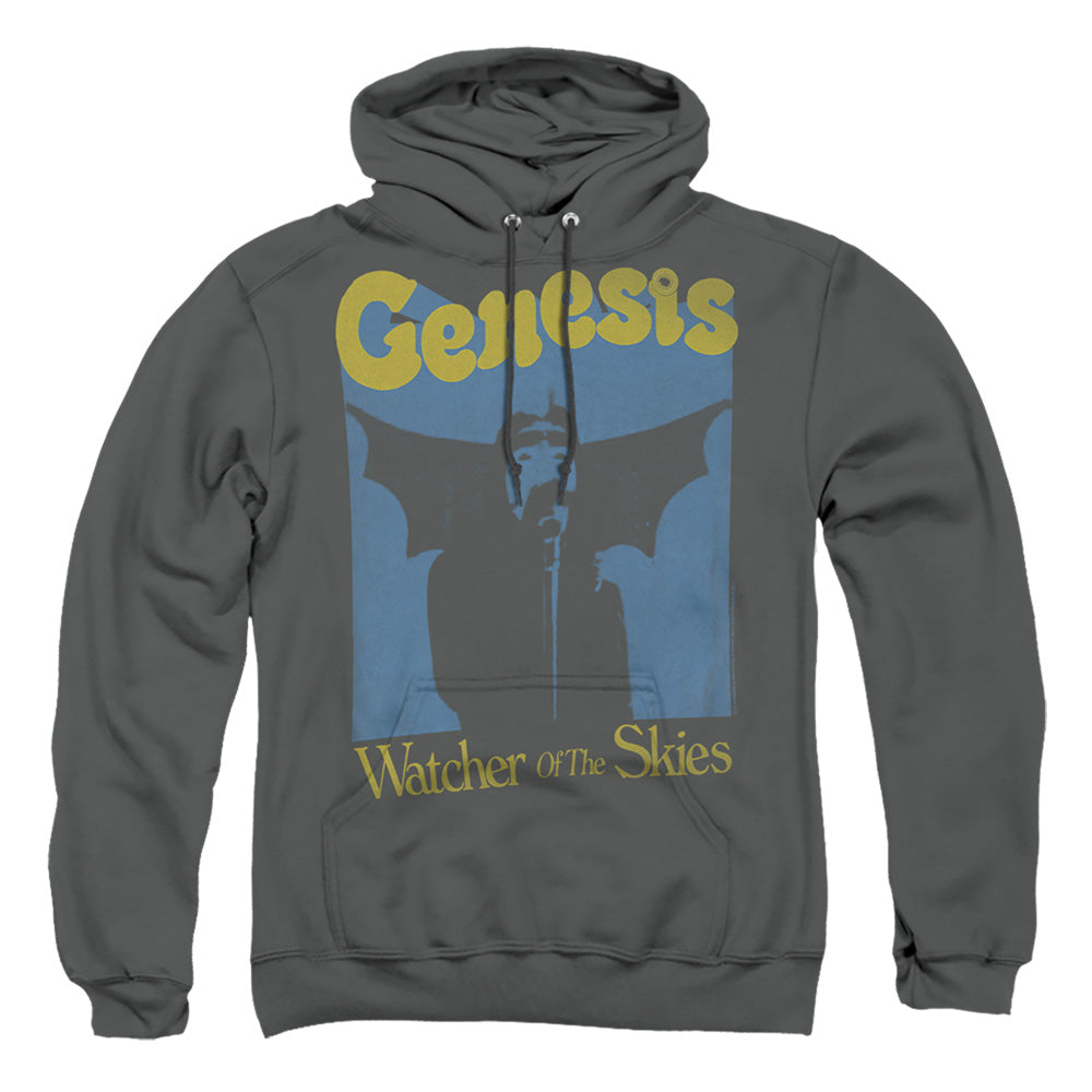 Genesis Watcher Of The Skies Mens Hoodie Charcoal Officially Licensed